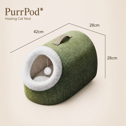 PurrPod™ Heating Cat Nest